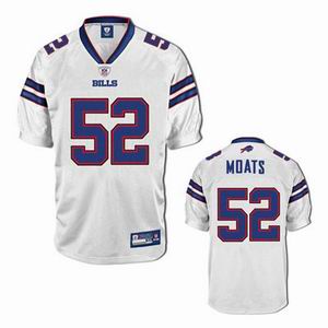 2011 NEW Buffalo Bills #52 arthur moats White Jersey