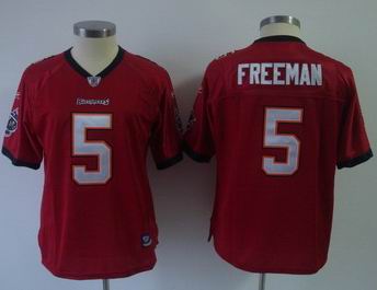 2011 Women team Jersey Tampa Bay Buccaneers #5 Freeman Jerseys Red