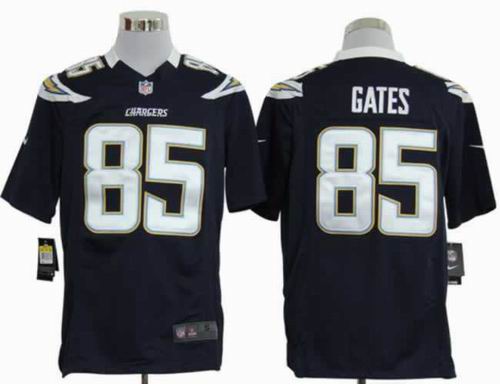 2012 Nike San Diego Chargers #85 Antonio Gates dk.blue game jerseys