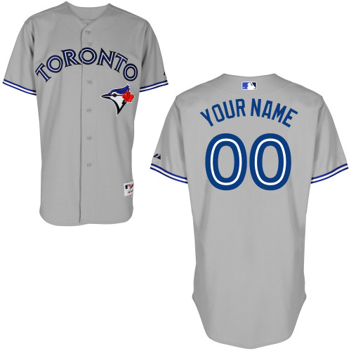2012 Toronto Blue Jays Personalized custom grey Jersey