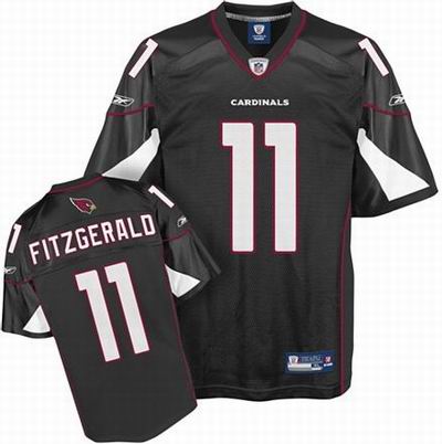 Arizona Cardinals #11 Larry Fitzgerald Alternate Jersey black