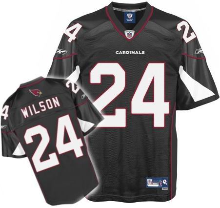 Arizona Cardinals #24 Adrian Wilson Premier 3rd Jersey black