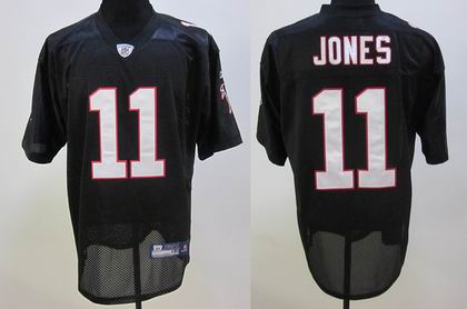 Atlanta Falcons #11 Julio Jones Black football jerseys