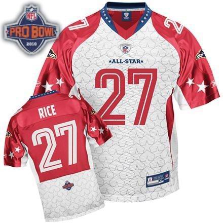 Baltimore Ravens #27 Ray Rice 2010 Pro Bowl AFC