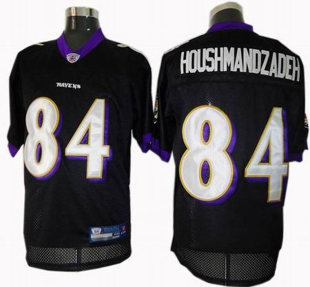Baltimore Ravens #84 TJ Houshmandzadeh jereys black