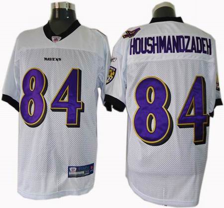 Baltimore Ravens #84 TJ Houshmandzadeh jereys white