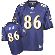 Baltimore Ravens #86 Todd Heap Team Color Jersey blue