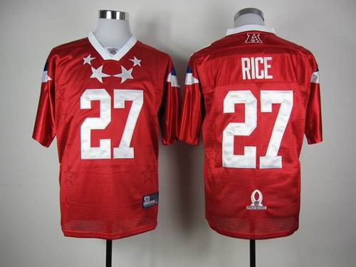 Baltimore Ravens#27 Ray Rice 2012 Pro Bowl AFC Jersey