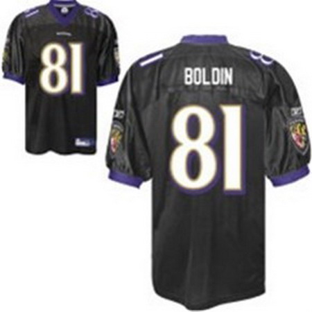 Baltimore Ravens Anquan Boldin Jersey #81 color black