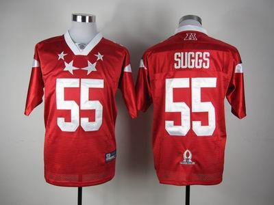 Batlimore Ravens #55 Terrell Suggs 2012 Pro Bowl AFC Jersey