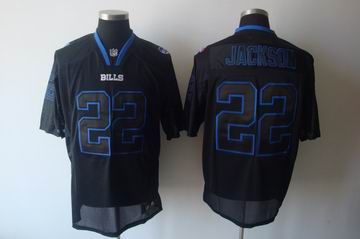 Buffalo Bills #22 Fred Jackson black Champs Tackle Twill jerseys