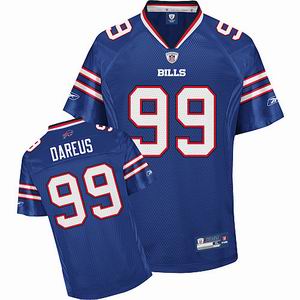 Buffalo Bills 99# Marcell Dareus blue Team Color Jersey