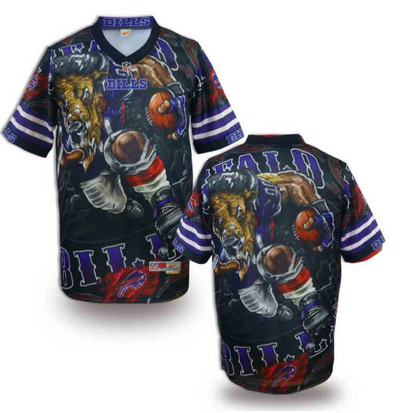 Buffalo Bills blank Fashion NFL jerseys(1)