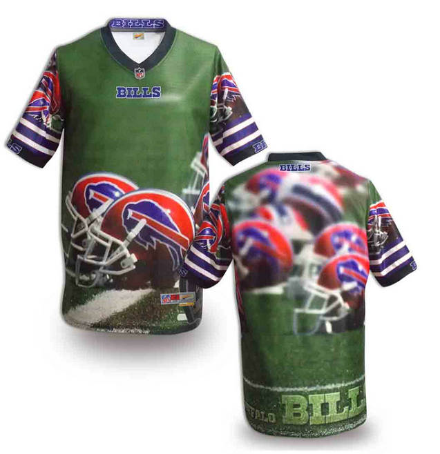 Buffalo Bills blank Fashion NFL jerseys(1)