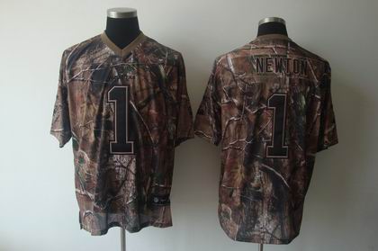 Carolina Panthers #1 Cam Newton realtree jerseys camo