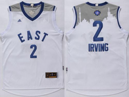 Cleveland Cavaliers 2 Kyrie Irving White 2016 All Star NBA Jersey