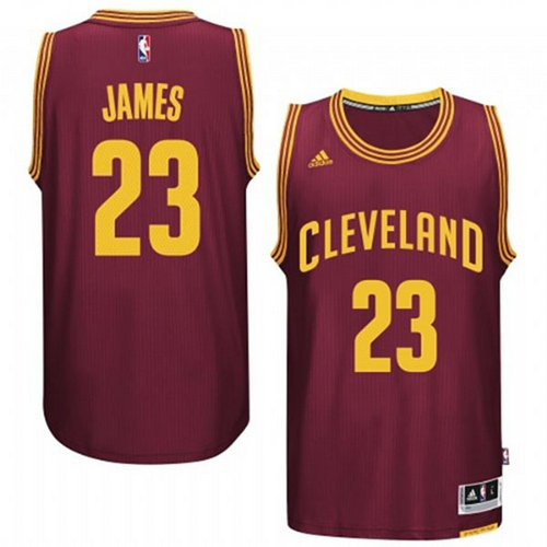 Cleveland Cavaliers 23 LeBron James Red Road New Swingman Jersey