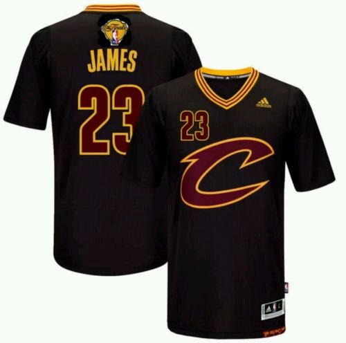 black sleeved jersey cavs