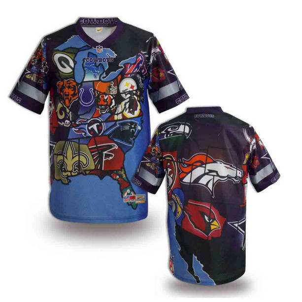 Dallas Cowboy blank Fashion NFL jerseys