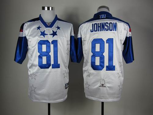Detroit Lions 81 Calvin Johnson 2012 Pro Bowl NFC Jersey