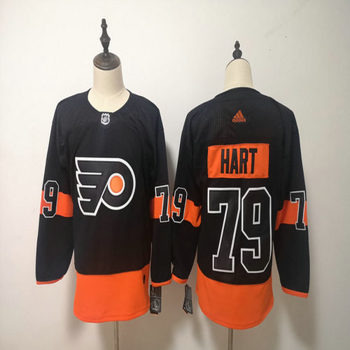 Flyers 79 Carter Hart Purple Authentic Fights Cancer Stitched Hockey