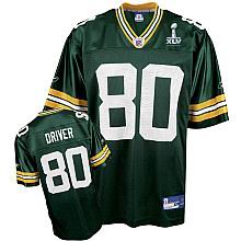 Green Bay Packers #80 Donald Driver 2011 Super Bowl XLV Team Color Jersey green