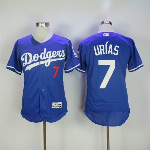 Los Angeles Dodgers 7 Julio Urias Blue Flexbase Collection Jersey