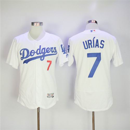 Los Angeles Dodgers 7 Julio Urias Blue Flexbase Collection Jersey