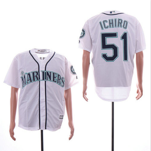 Mariners 51 Ichiro Suzuki Navy 150th Patch Flexbase Jersey