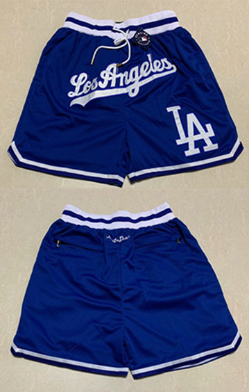 Men's Los Angeles Dodgers Blue Shorts 