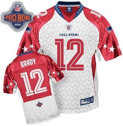 New England Patriots #12 Tom Brady 2010 Pro Bowl AFC