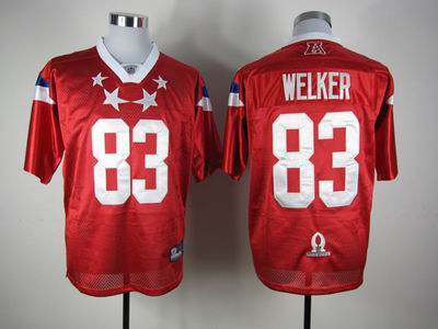 New England Patriots #83 Wes Welker 2012 Pro Bowl AFC Jersey
