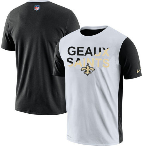 New Orleans Saints Nike Performance T-Shirt White
