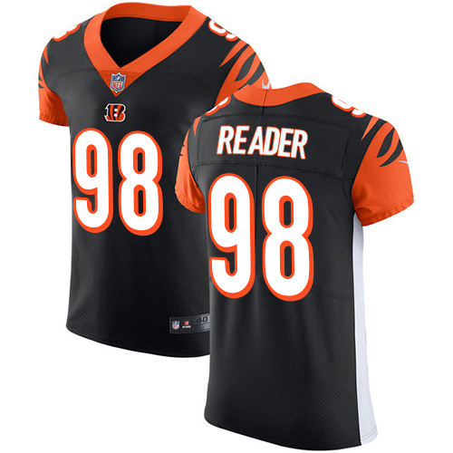 Nike Bengals #98 D.J. Reader Black Team Color Men's Stitched NFL Vapor Untouchable Elite Jersey