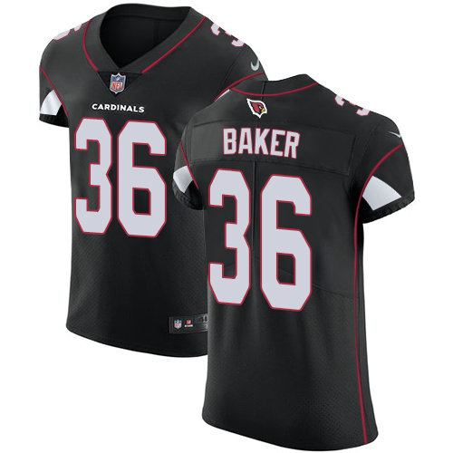 Nike Cardinals #36 Budda Baker Black Alternate Men's Stitched NFL Vapor Untouchable Elite Jersey
