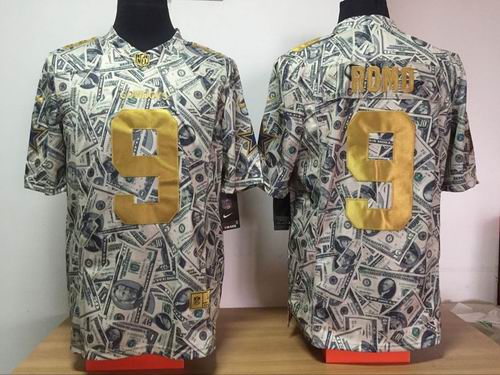 Nike Dallas Cowboys #9 Tony Romo Dollar Fashion Game jerseys