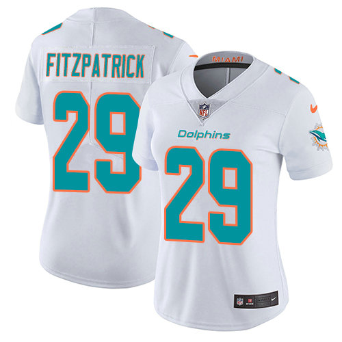 Nike Dolphins #29 Minkah Fitzpatrick White Women's Stitched NFL Vapor Untouchable Limited Jersey