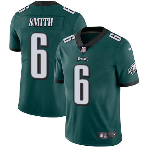 Nike Eagles 6 DeVonta Smith Green 2021 Draft Vapor Limited Jersey