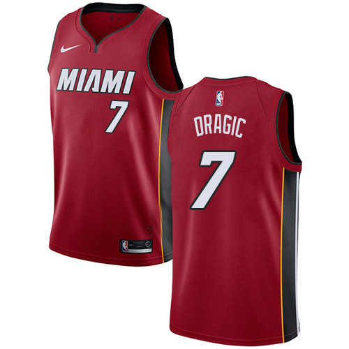 Nike Heat #7 Goran Dragic Red NBA Swingman Statement Edition Jersey