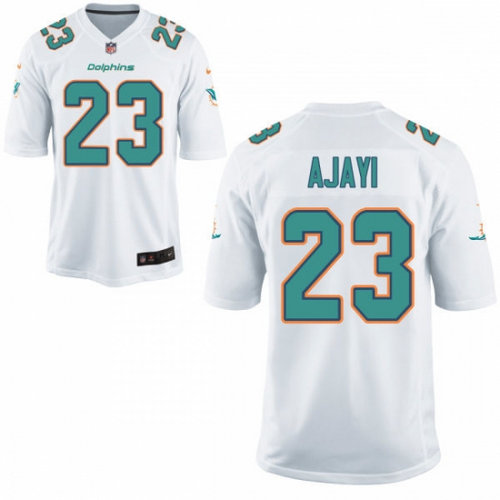 Nike Miami Dolphins 23 Jay Ajayi White NFL New Game Jersey