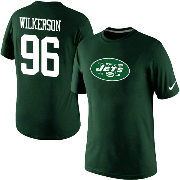 Nike New York Jets Muhammad Wilkerson Name & Number T-Shirt Green