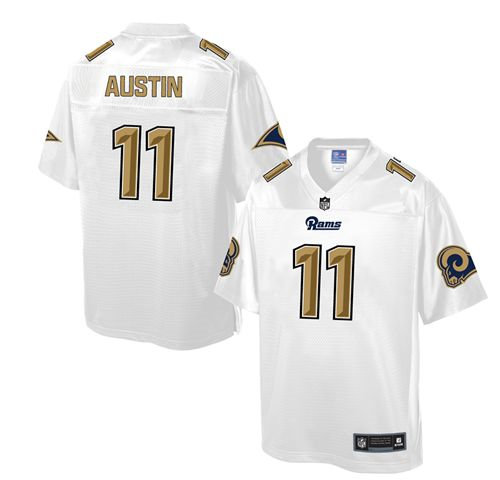 Nike St.Louis Rams 11 Tavon Austin White NFL Pro Line Fashion Game Jersey