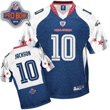 Philadelphia Eagles #10 DeSean Jackson 2010 Pro Bowl NFC
