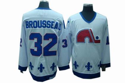 Quebec Nordiques jersey #32 Paul Brousseau CCM Jerseys white