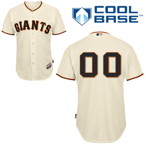 San Francisco Giants Personalized Custom cream MLB Jersey