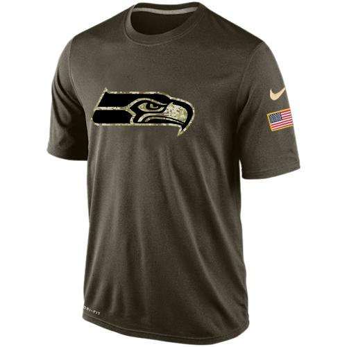 Seattle Seahawks Salute To Service Nike Dri-FIT T-Shirt