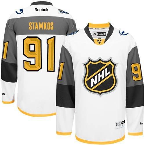 Tampa Bay Lightning 91 Steven Stamkos White 2016 All Star NHL Jersey