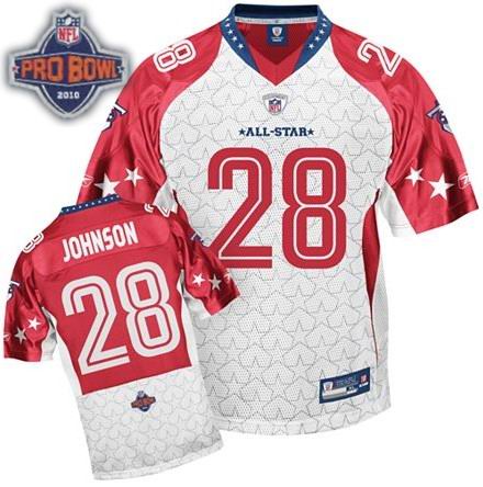 Tennessee Titans #28 Chris Johnson 2010 Pro Bowl AFC