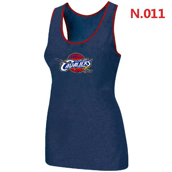 Women Cleveland Cavaliers Big  Tall Primary Logo D.Blue Tank Top