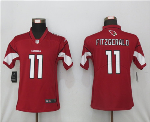Women Nike Arizona Cardinals #11 Larry Fitzgerald Red 2020 Vapor Untouchable Jersey